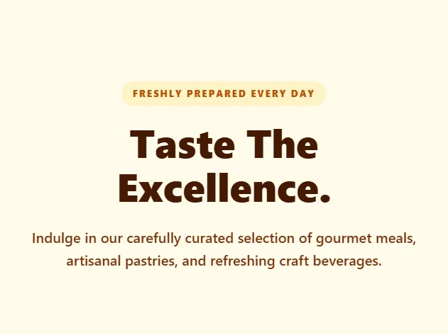 Culinary delights